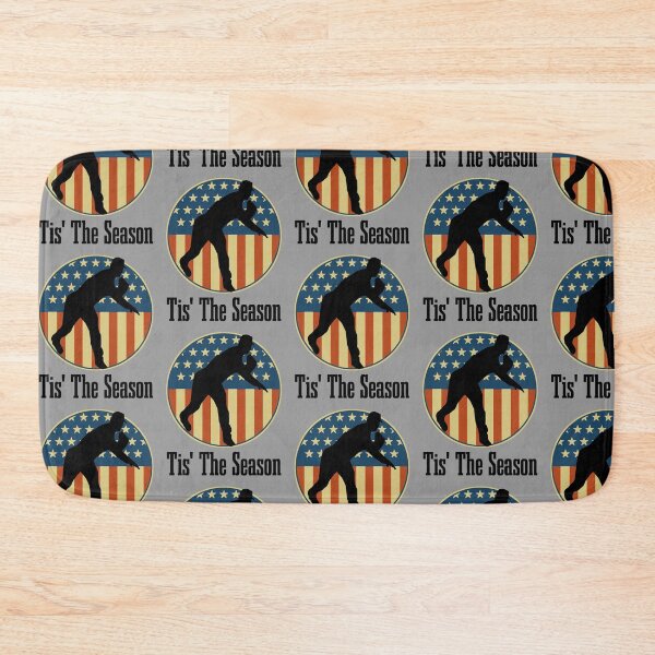 Item preview, Baseball Game Tis The Season Baseball Player USA Flag designed and sold by CharJens.