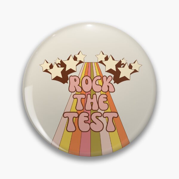 Item preview, Rock The Test Testing Day Retro Teacher designed and sold by SunfullyYours.