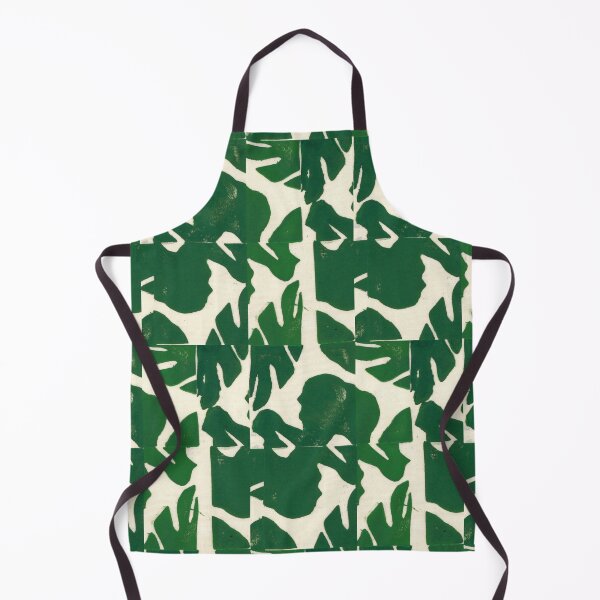 Item preview, Relief floral print green designed and sold by Quirkypieces.