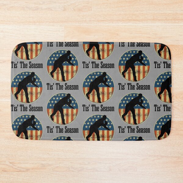 Item preview, Baseball Game Tis The Season Baseball Player USA Flag designed and sold by CharJens.