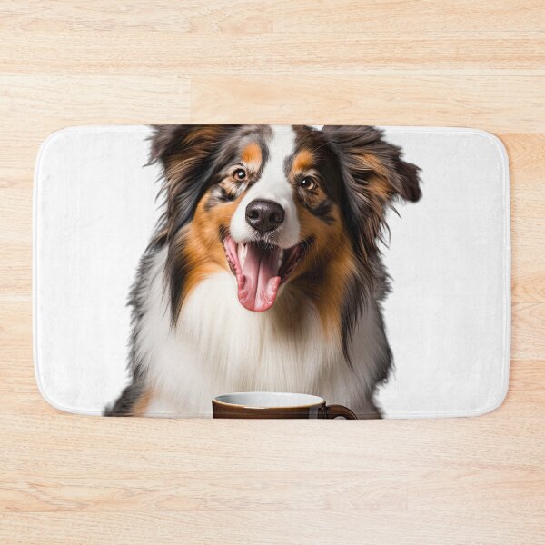 Item preview, Australian Shepherd Coffee for Caffeine Lovers designed and sold by ClawedCreations.