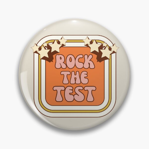 Item preview, Rock The Test Testing Day Retro Teacher designed and sold by SunfullyYours.