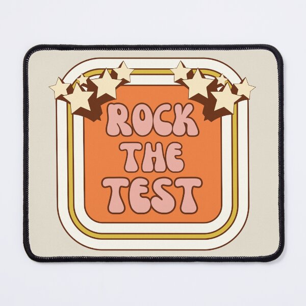 Item preview, Rock The Test Testing Day Retro Teacher designed and sold by SunfullyYours.