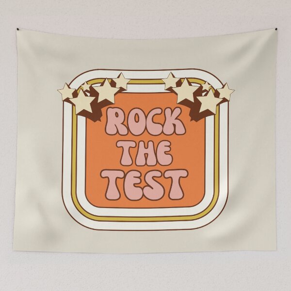 Item preview, Rock The Test Testing Day Retro Teacher designed and sold by SunfullyYours.