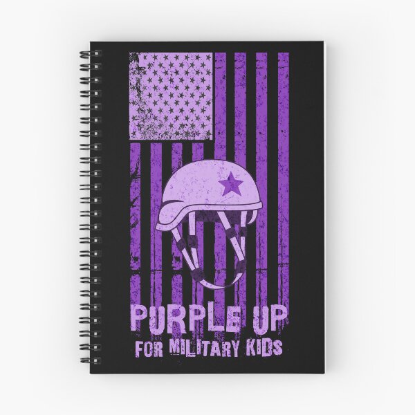 Item preview, Purple Up For Military Kids designed and sold by Rich Summers Art.
