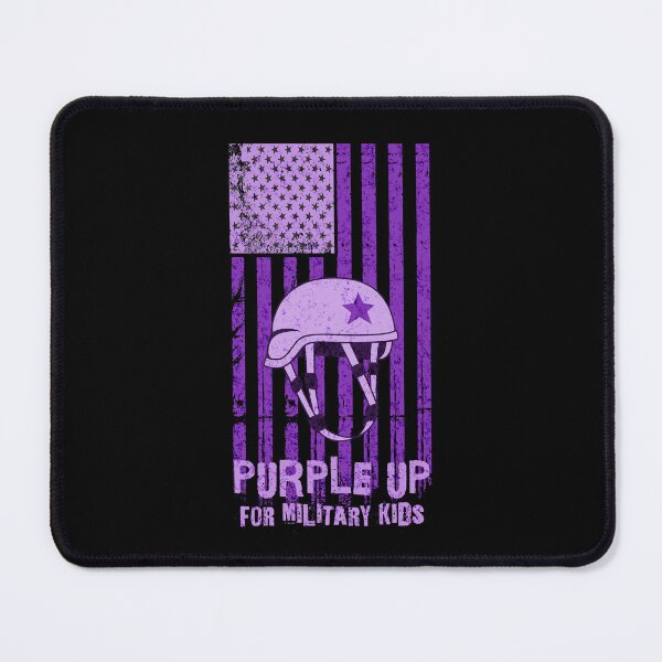 Item preview, Purple Up For Military Kids designed and sold by Rich Summers Art.