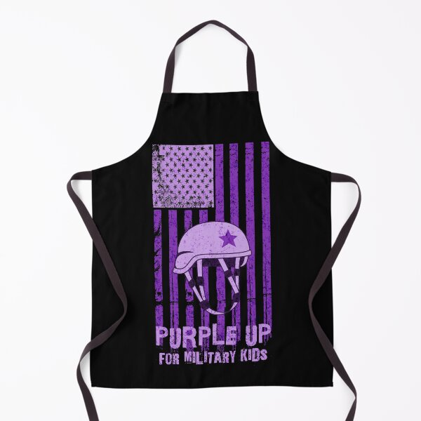 Item preview, Purple Up For Military Kids designed and sold by Rich Summers Art.