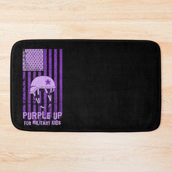 Item preview, Purple Up For Military Kids designed and sold by Rich Summers Art.