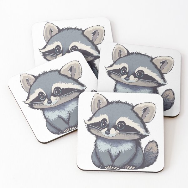 Item preview, Adorable Baby Raccoon designed and sold by ArcticWolf-Art.