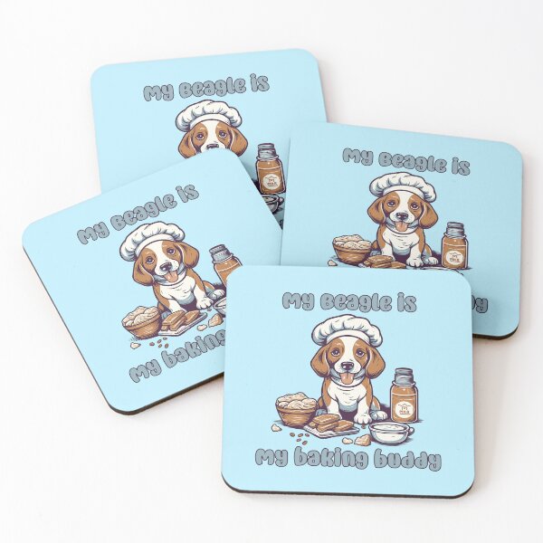Item preview, Beagle Baking Buddy - A Cute Design for Bakers and Dog Lovers designed and sold by brindled.