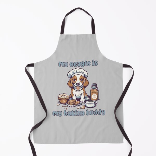 Item preview, Beagle Baking Buddy - A Cute Design for Bakers and Dog Lovers designed and sold by brindled.