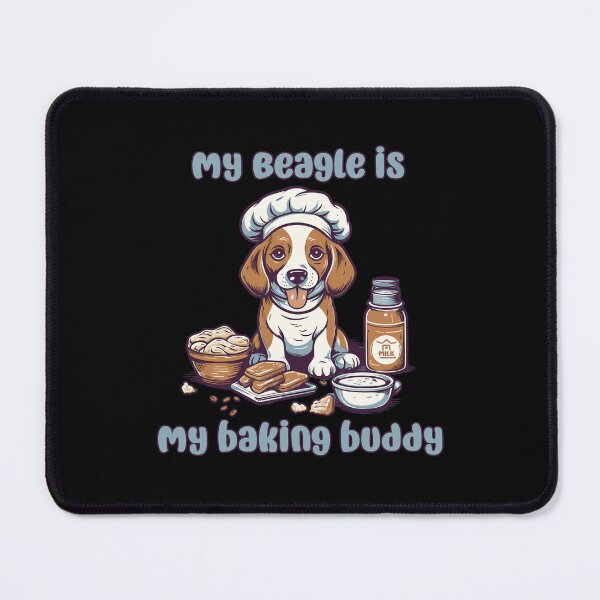 Item preview, Beagle Baking Buddy - A Cute Design for Bakers and Dog Lovers designed and sold by brindled.