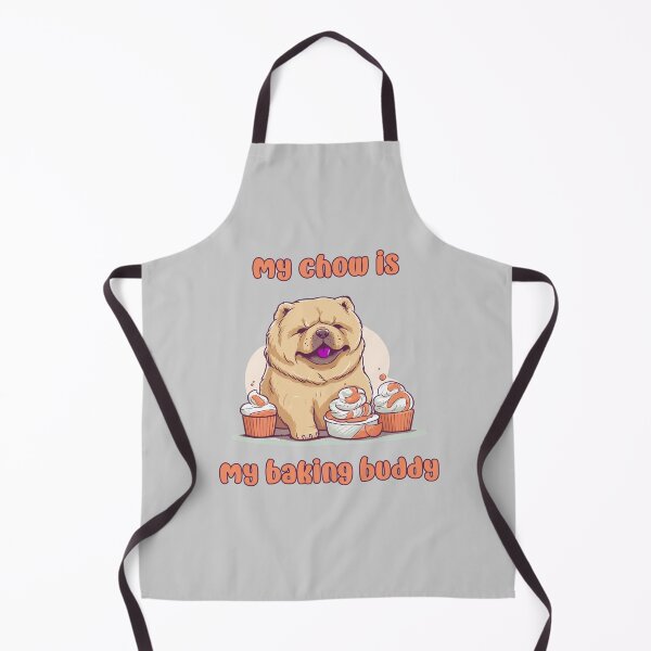 Item preview, Chow Chow Baking Buddy - A Cute Design for Bakers and Dog Lovers designed and sold by brindled.