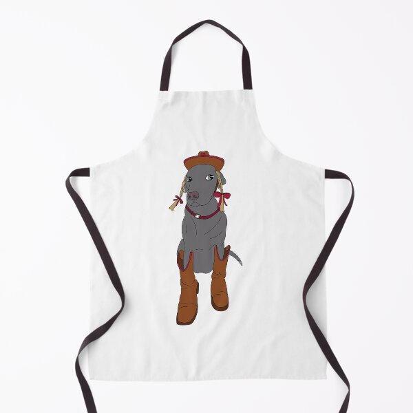 Item preview, Silver Lab Cowboy designed and sold by rhymeswithwitch.