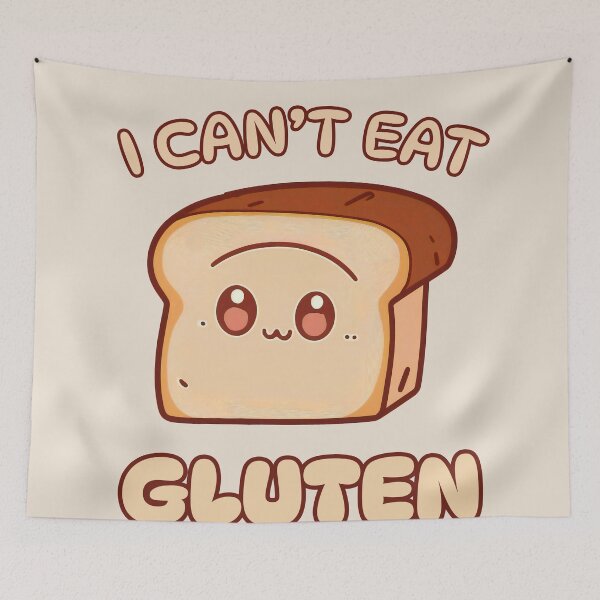 Item preview, I Can't Eat Gluten  designed and sold by Hazmat-AI7.