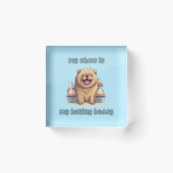 Item preview, Chow Chow Baking Buddy II - A Cute Design for Bakers and Dog Lovers designed and sold by brindled.