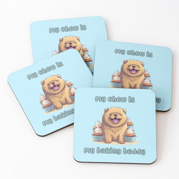 Item preview, Chow Chow Baking Buddy II - A Cute Design for Bakers and Dog Lovers designed and sold by brindled.