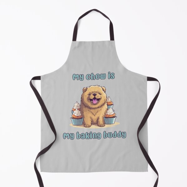 Item preview, Chow Chow Baking Buddy II - A Cute Design for Bakers and Dog Lovers designed and sold by brindled.