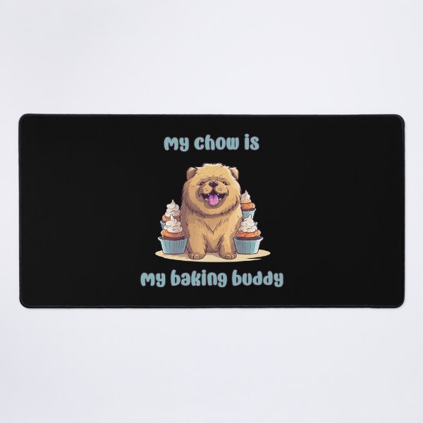 Item preview, Chow Chow Baking Buddy II - A Cute Design for Bakers and Dog Lovers designed and sold by brindled.