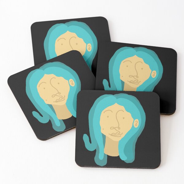 Item preview, Sand and Sea Girl of Many Colors designed and sold by regsdoodles.