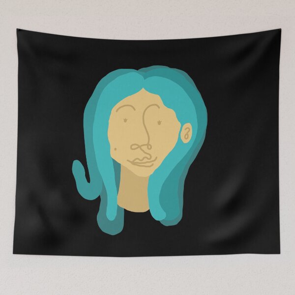 Item preview, Sand and Sea Girl of Many Colors designed and sold by regsdoodles.