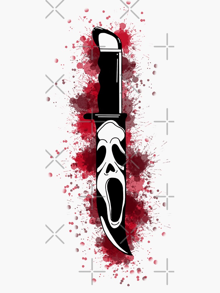 6' Scream Ghostface with Knife Decoration