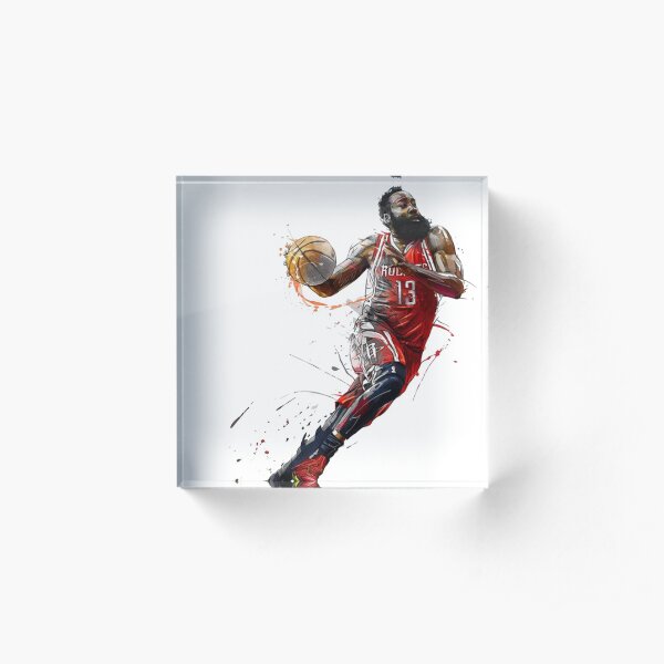 james harden rocket Acrylic Block