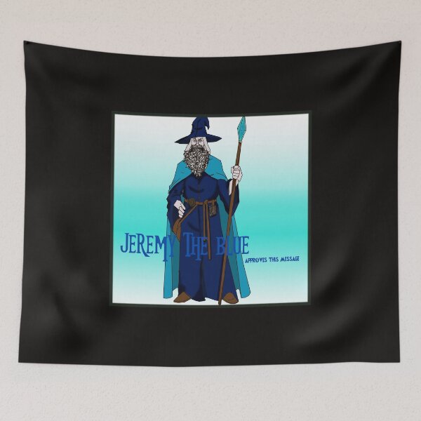 Item preview, JEREMY THE BLUE APPROVES  designed and sold by ninjapenguin89.