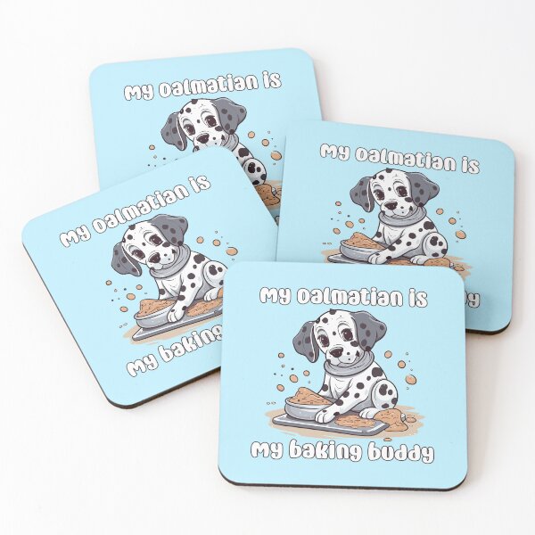 Item preview, Dalmatian Baking Buddy - A Cute Design for Bakers and Dog Lovers designed and sold by brindled.