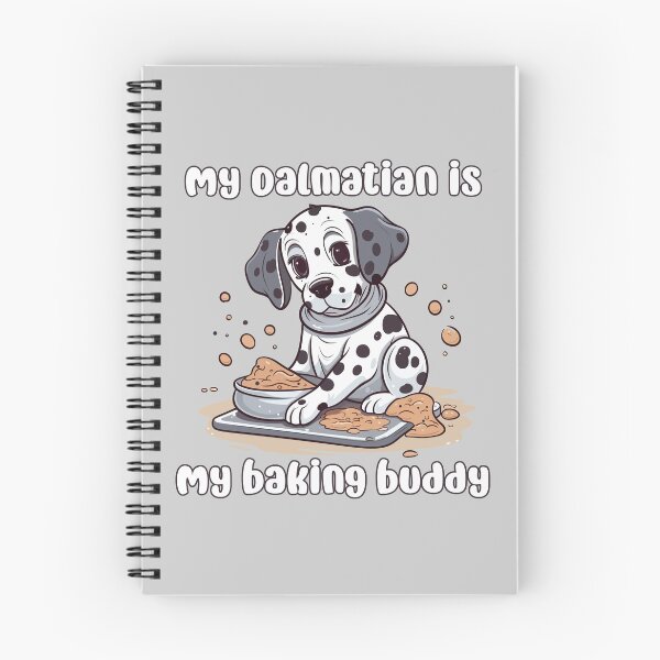 Item preview, Dalmatian Baking Buddy - A Cute Design for Bakers and Dog Lovers designed and sold by brindled.