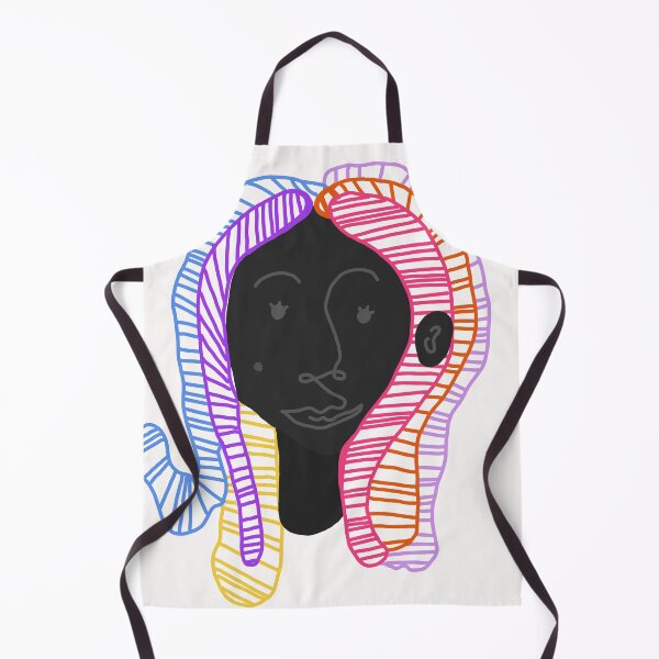 Item preview, Lines Girl of Many Colors designed and sold by regsdoodles.