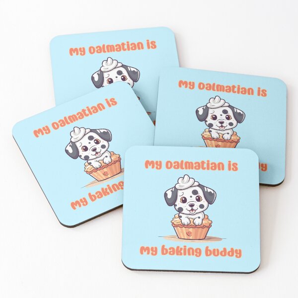Item preview, Dalmatian Baking Buddy II - A Cute Design for Bakers and Dog Lovers designed and sold by brindled.