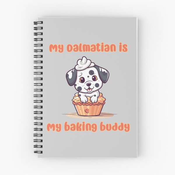 Item preview, Dalmatian Baking Buddy II - A Cute Design for Bakers and Dog Lovers designed and sold by brindled.
