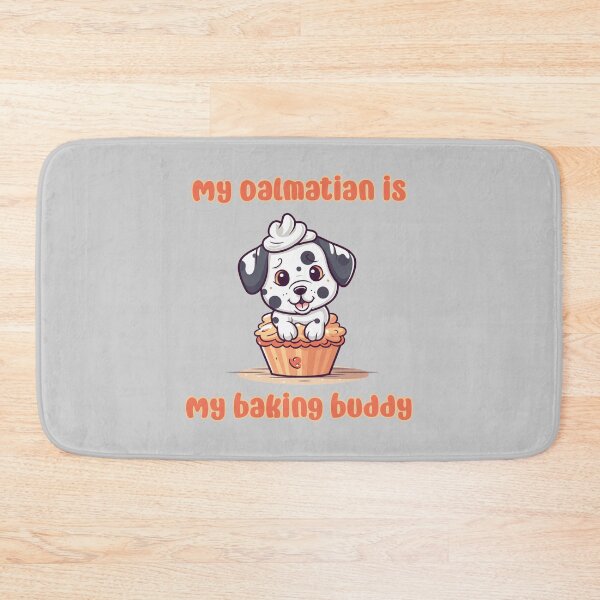 Item preview, Dalmatian Baking Buddy II - A Cute Design for Bakers and Dog Lovers designed and sold by brindled.