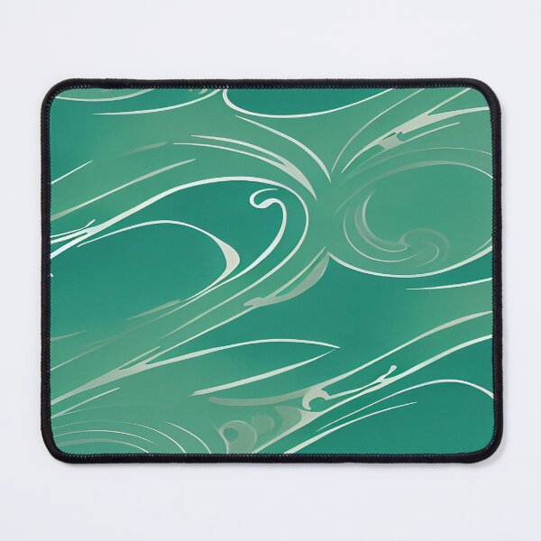 Item preview, Mixed Green and White Oval Shaped Swirls designed and sold by deniselynnimage.