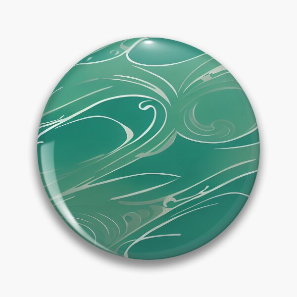 Item preview, Mixed Green and White Oval Shaped Swirls designed and sold by deniselynnimage.