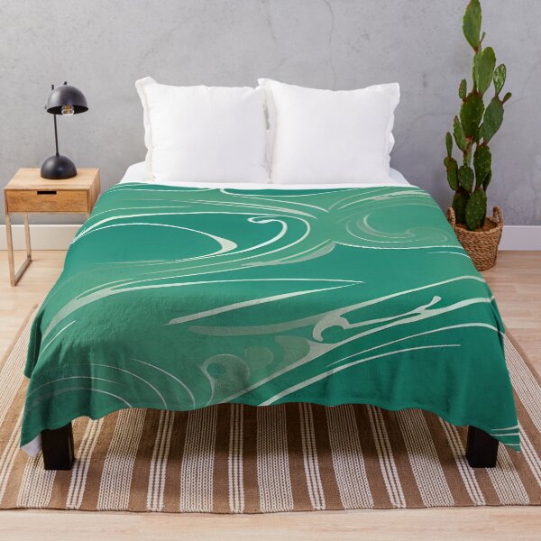 Item preview, Mixed Green and White Oval Shaped Swirls designed and sold by deniselynnimage.