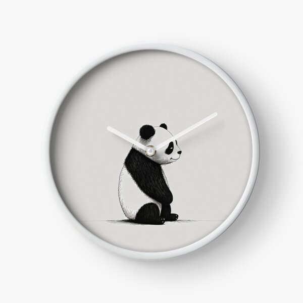 Item preview, Minimalist Panda - A Simple, Elegant Art Piece designed and sold by mfbyrm.