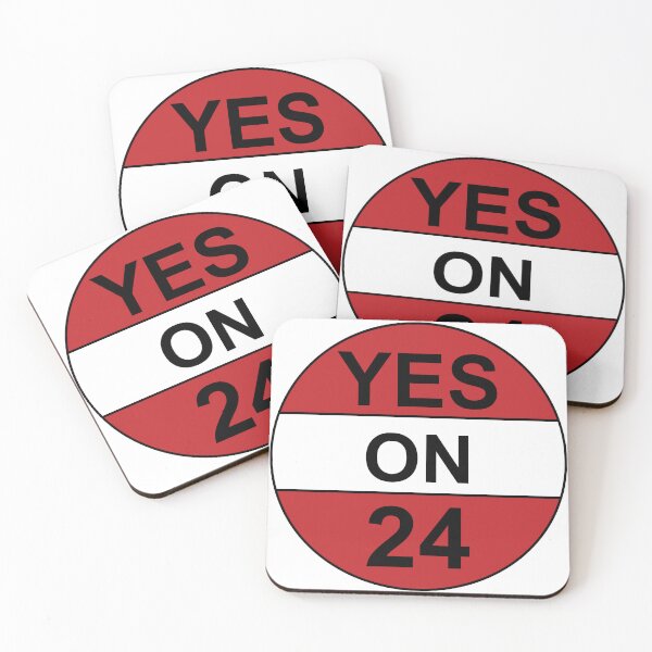 Item preview, Yes on 24 designed and sold by cubiclecoma.