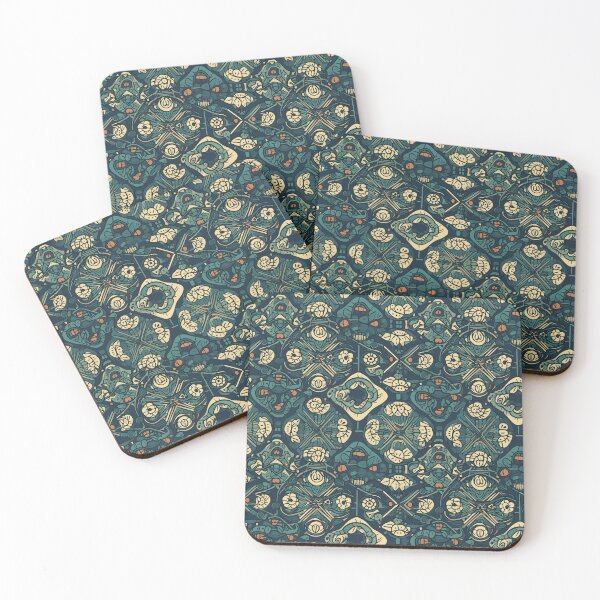 Item preview, Viking Blooms designed and sold by PixelPatchwork.
