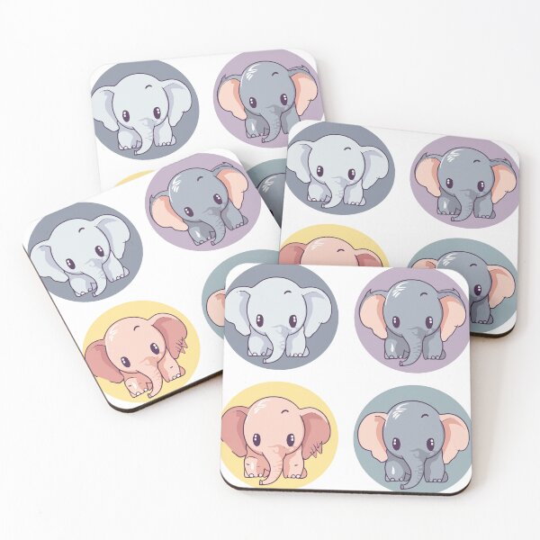 Item preview, Baby Elephants Sticker Pack designed and sold by StickerWorlds.