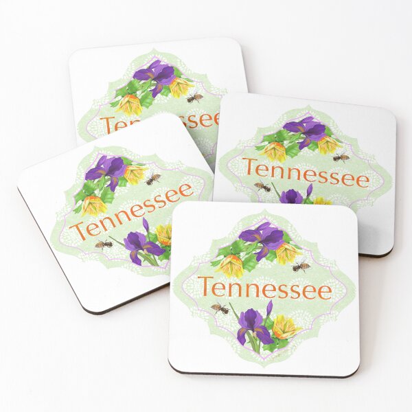Item preview, Tennessee Tulip Tree Sticker | Tennessee State Graphic for water bottle, laptop, journal  | Vinyl stickers for nature lovers and travelers   designed and sold by JourneyHomeMade.
