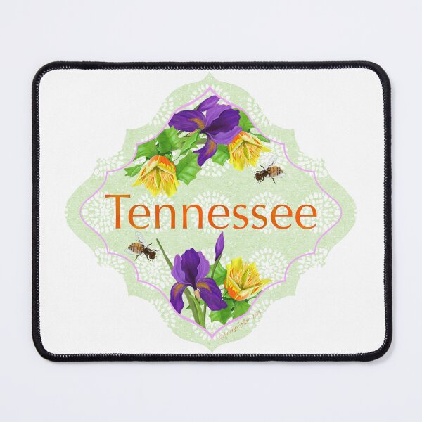 Item preview, Tennessee Tulip Tree Sticker | Tennessee State Graphic for water bottle, laptop, journal  | Vinyl stickers for nature lovers and travelers   designed and sold by JourneyHomeMade.