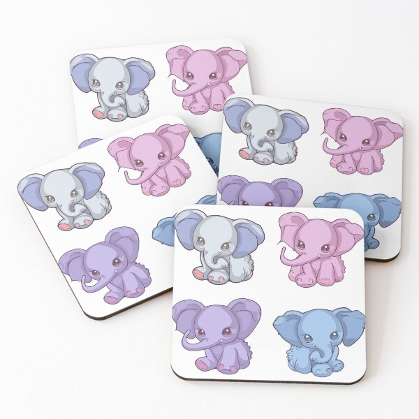 Item preview, Baby Elephants designed and sold by StickerWorlds.