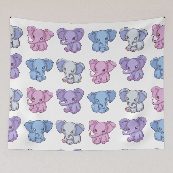 Item preview, Baby Elephants designed and sold by StickerWorlds.