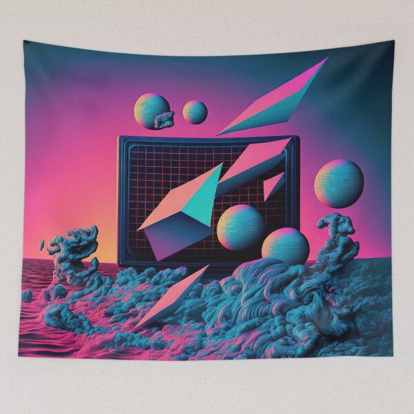 Item preview, Digital Anachronisms: A Vaporwave Exploration of the Past and Future designed and sold by Mullet Monkey.