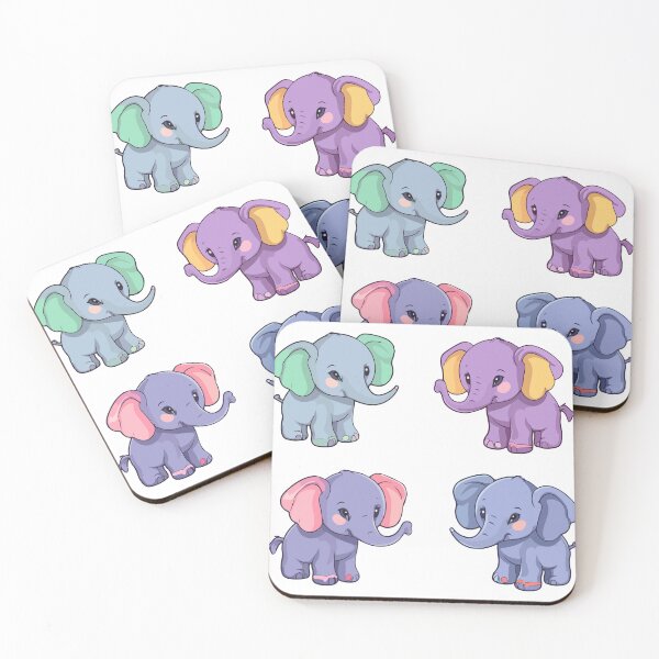 Item preview, Baby Elephants Sticker Pack designed and sold by StickerWorlds.