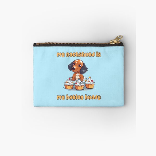Item preview, Dachshund Baking Buddy - A Cute Design for Bakers and Dog Lovers designed and sold by brindled.