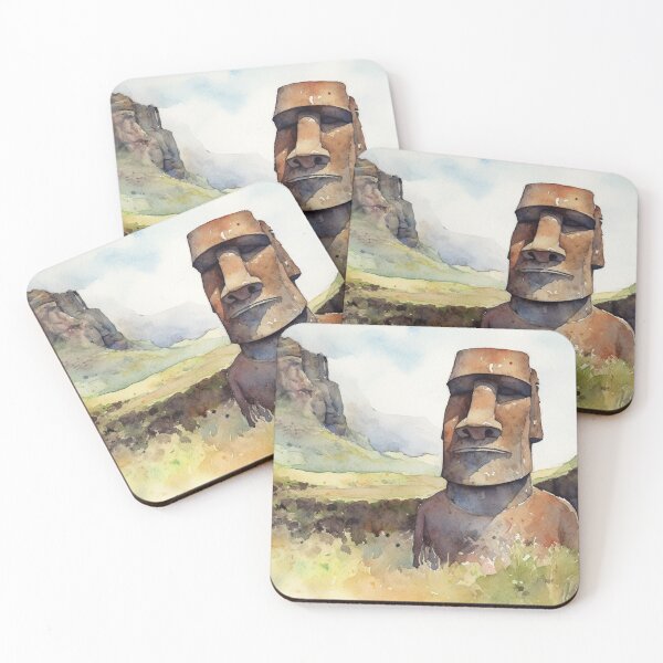 Item preview, Moai designed and sold by RatFarm.