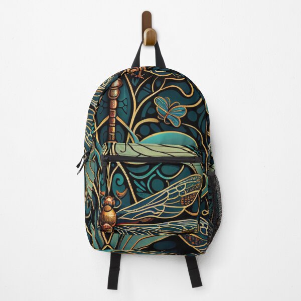 Item preview, Dragonfly colourful pattern designed and sold by zoldi.